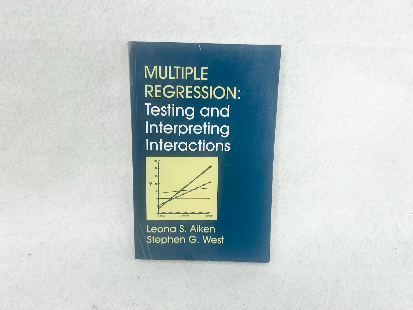 Multiple Regression : Testing and Interpreting Interactions Aiken and West
