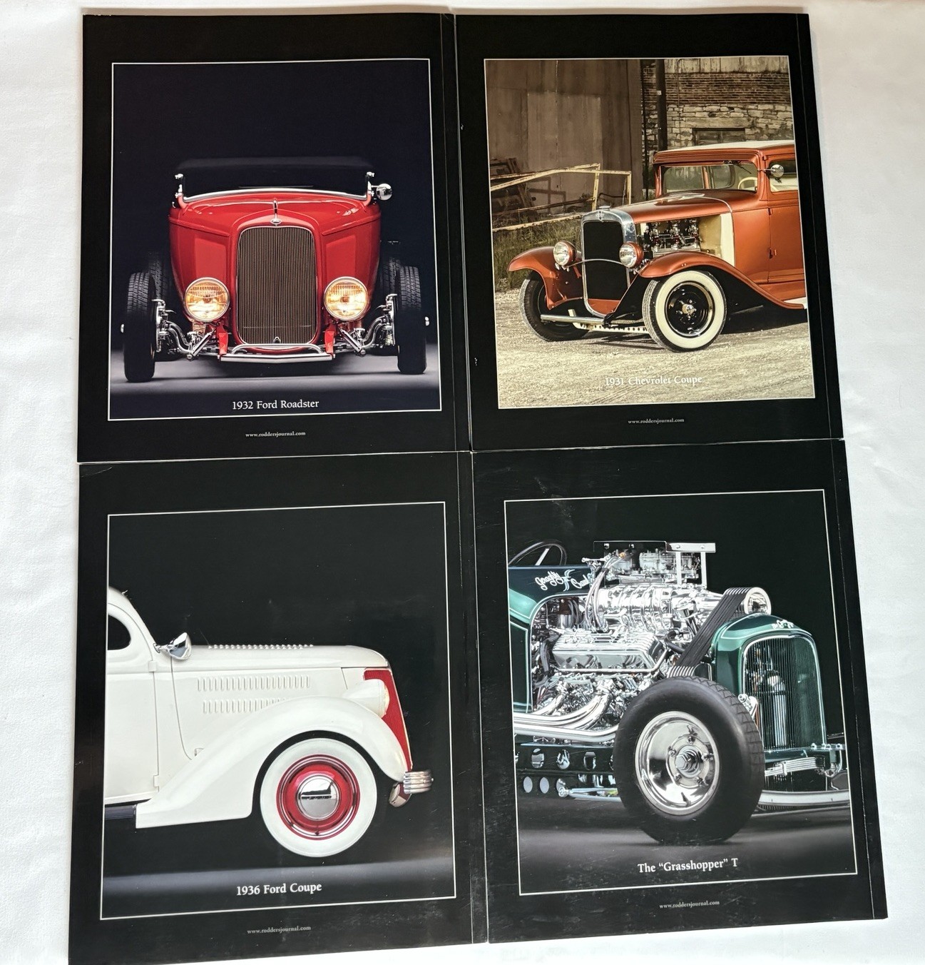 The Rodder’s Journal Magazine Lot #60-67 Hot Rod Ford Roadster Custom