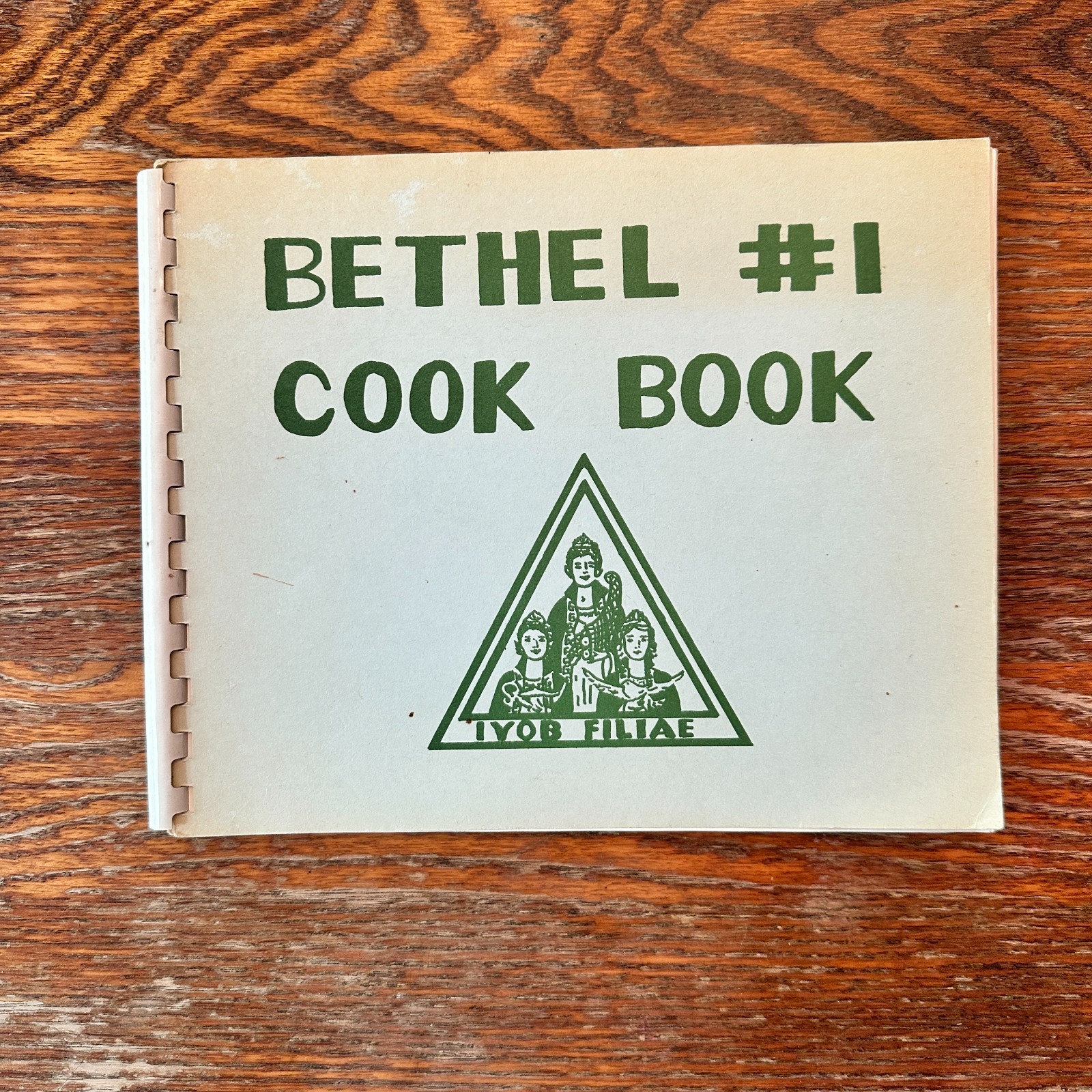 Bethel #1 Cook Book Order of Job’s Daughters 1972 Masonic Paperback GOOD