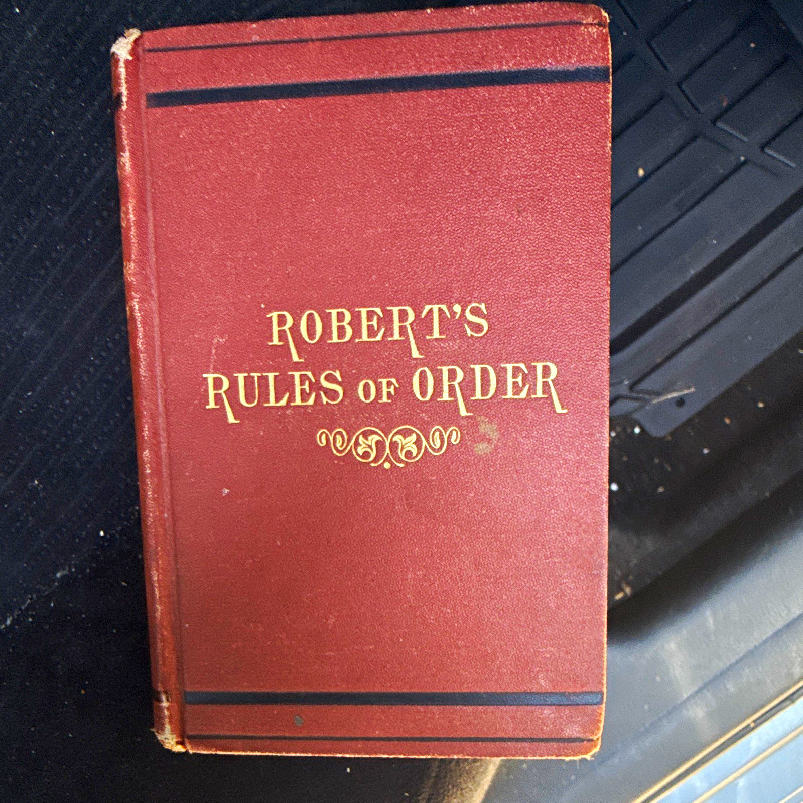 Robert’s Rules of Order Pocket Manual HC 1888 S.C. Griggs Inscribed