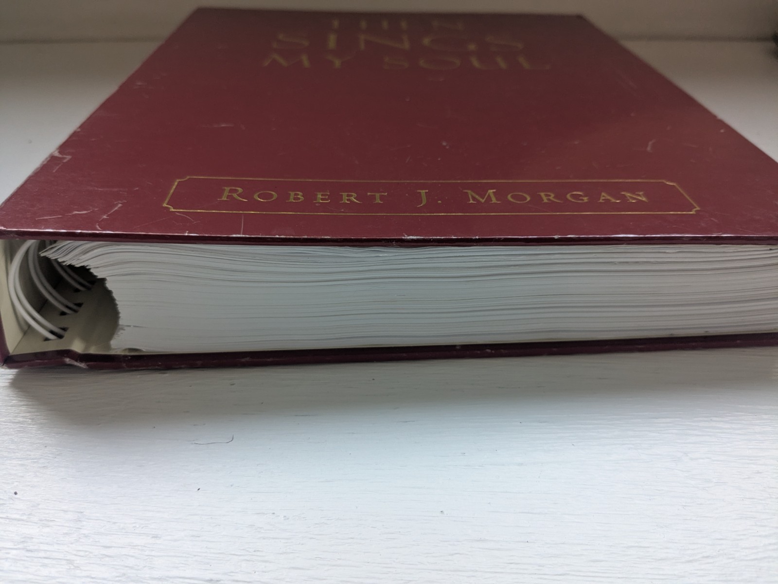Then Sings My Soul Robert J Morgan 2006 Spiralbound Hymnal