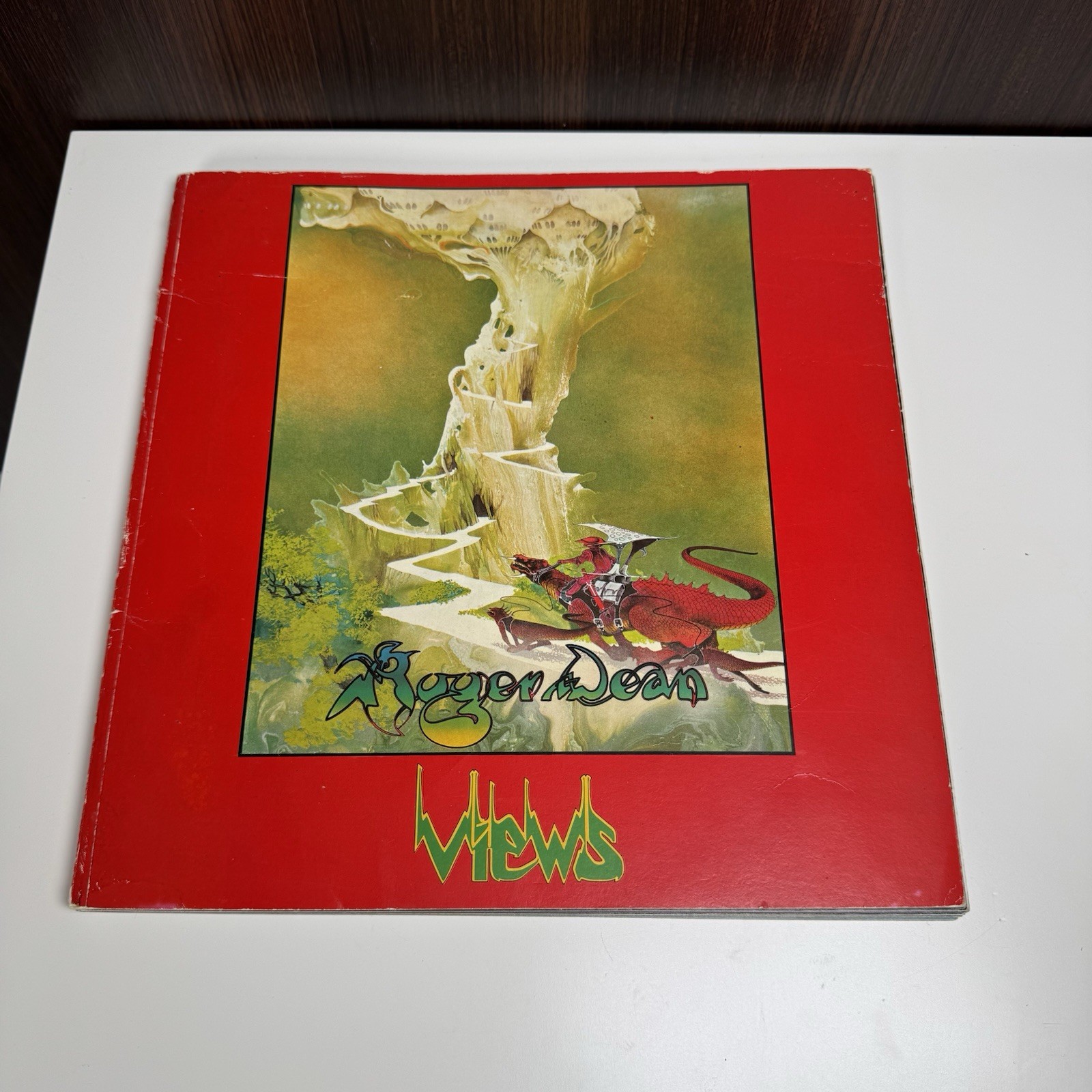 Views by Roger Dean, Vintage Science Fiction Art Book, Dragon’s Dream Ltd. 1975