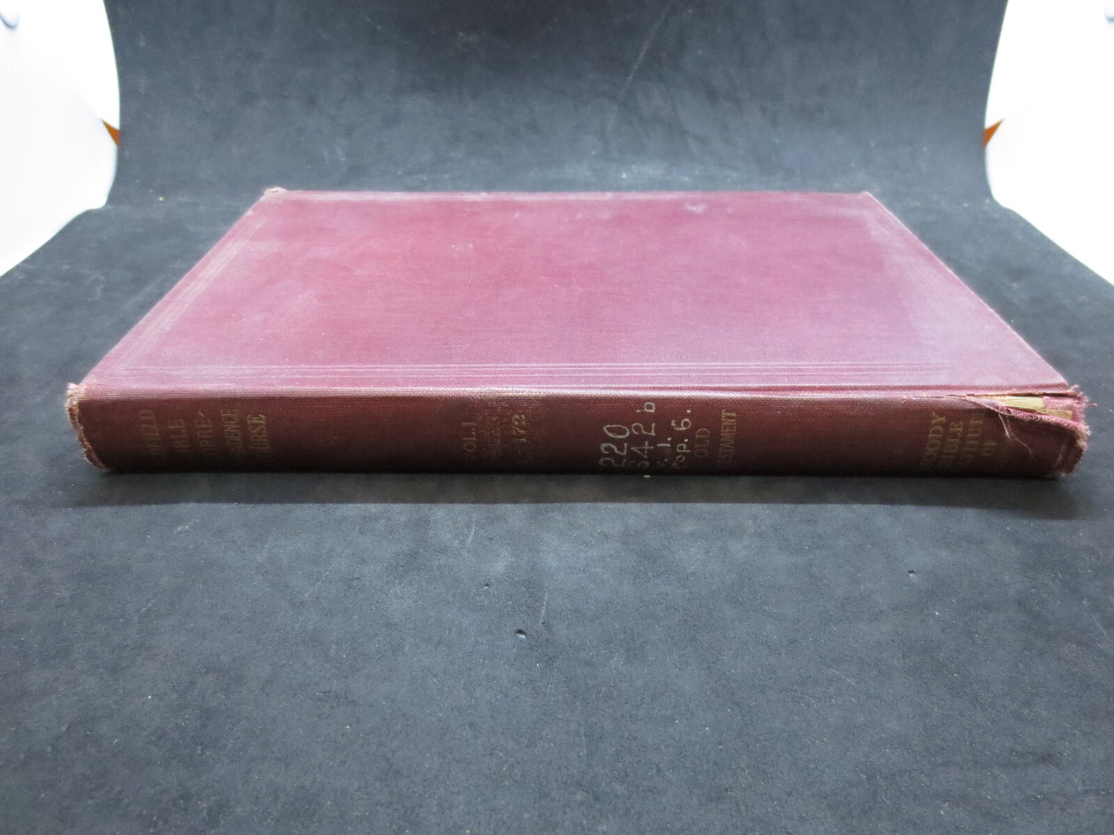 The Scofield Bible Correspondence Course of Study Vol. I – 1907 Moody Intstitute