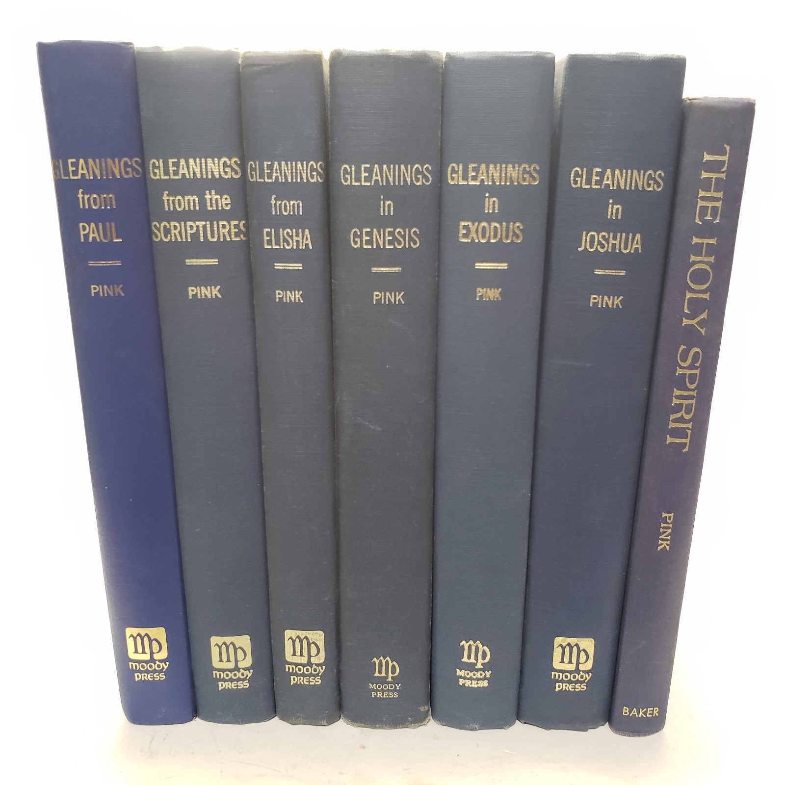 1960s – 1970s ARTHUR W. PINK. Lot of 6 from the “Gleanings” Series VINTAGE HC