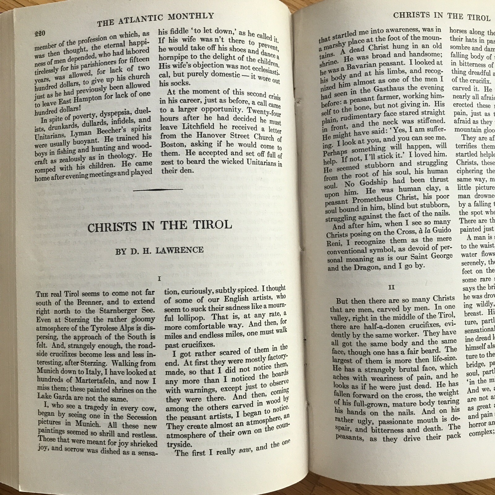 BOUND HC VOLUME—Atlantic Monthly Magazine (1933) Virginia Woolf ET AL—768 Pages!