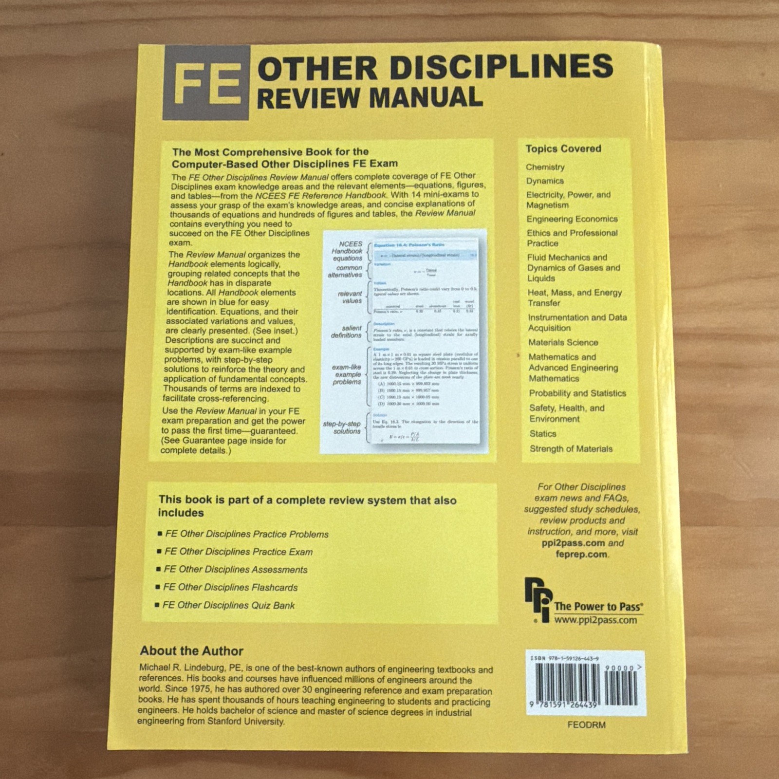 Michael R. Lindeburg FE Other Disciplines Review Manual 1st Ed (2014) PPI