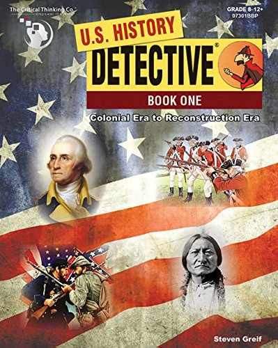 U.S. History Detective Book 1 – Paperback, by Steven Greif – Very Good o