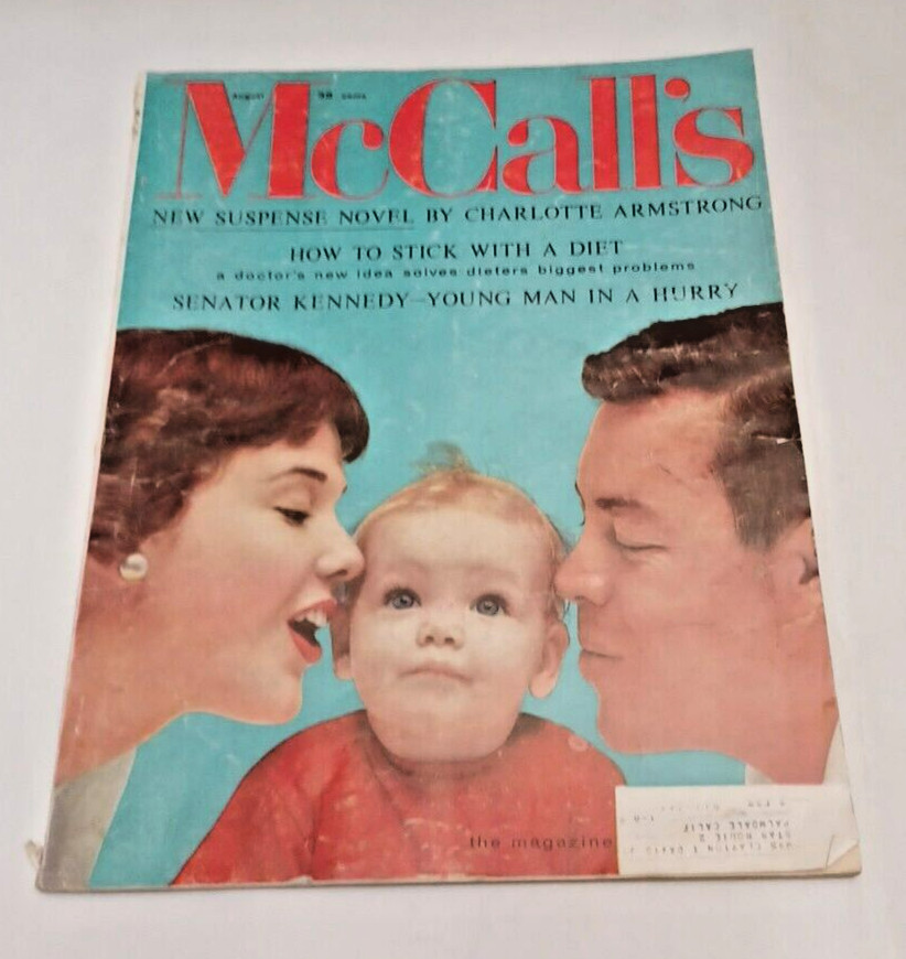 8 PCS Vintage Magazines Oversized 10.5×12.25″ McCall’s, The S.E. POST,LIFE, & BH