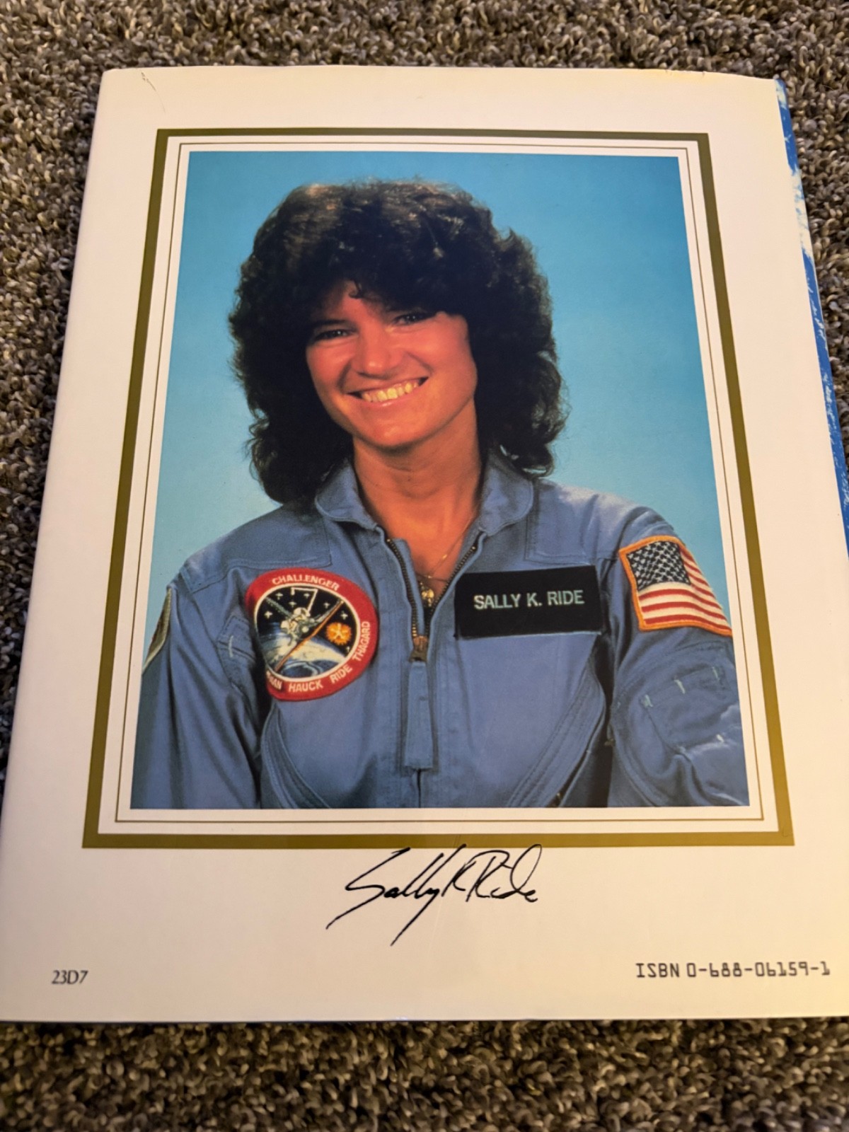 To Space and Back by Sally Ride; Susan Okie-HARDCOVER-EXCELLENT COND-FIRST PRNT