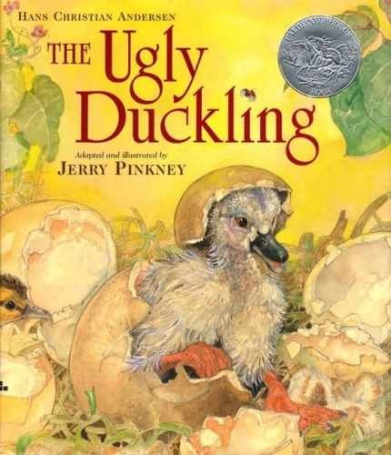 The Ugly Duckling: A Caldecott Honor – Hardcover, by Pinkney Jerry – Very Good