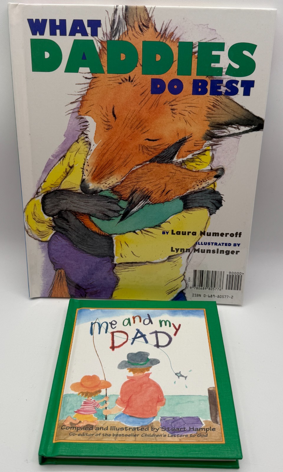 2 Book Hardcover Set For Dad What Daddies Do Best plus Me and My Dad
