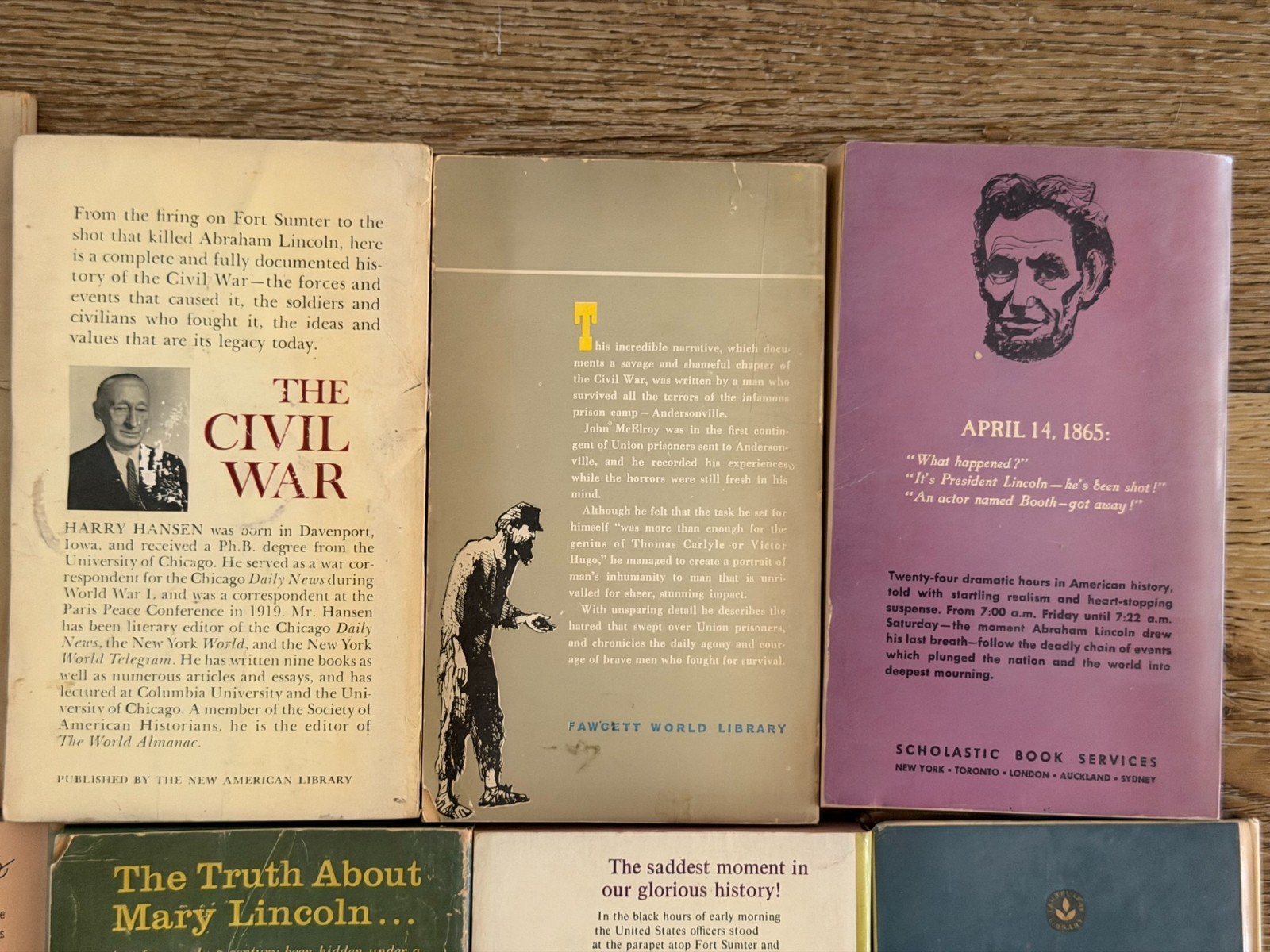 Civil War & Lincoln History Book Lot of 11 Bruce Catton Benjamin Franklin HC PB