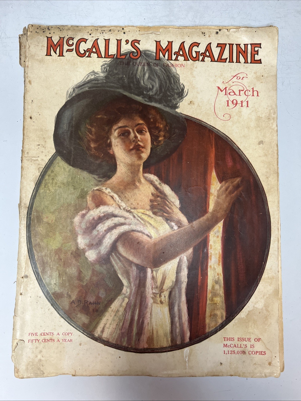 Vintage McCall’s Magazine March 1911 – Complete 124 pages (11 x 8)