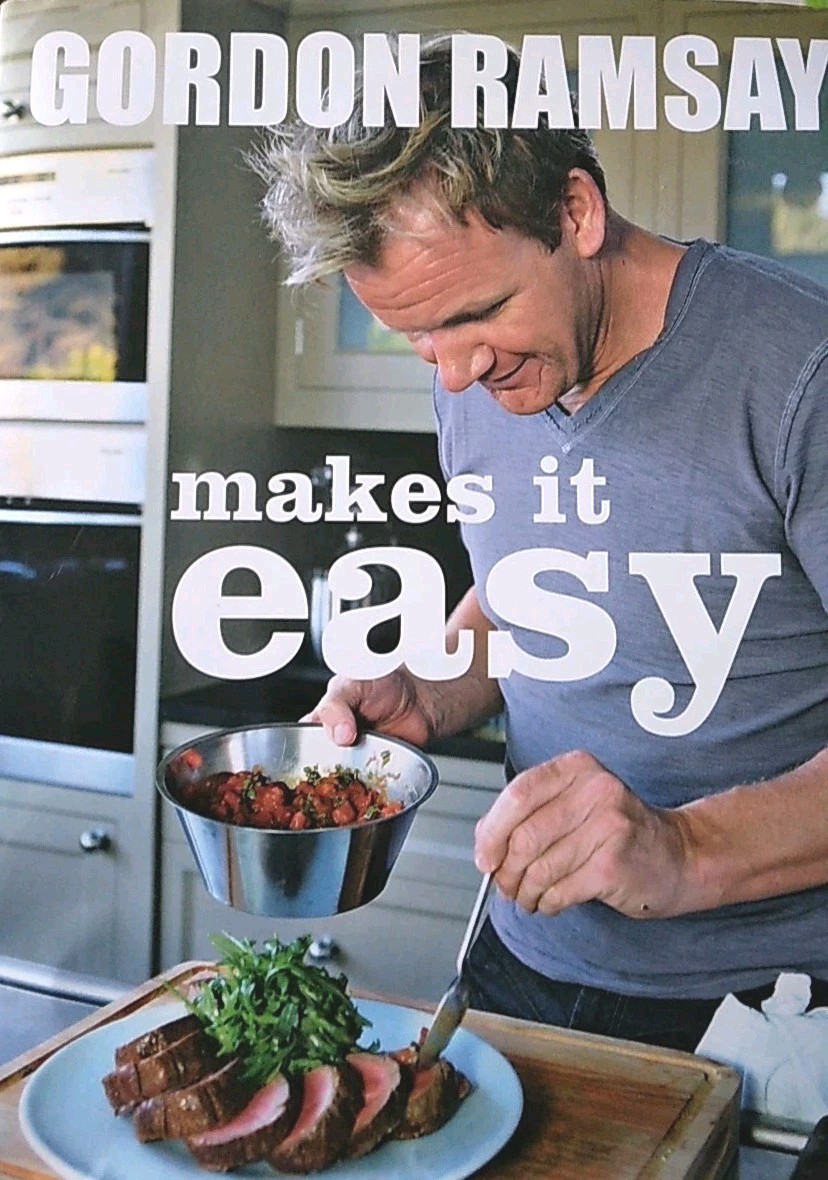 New Mint Gordon Ramsey Cookbook Makes It Easy Great Tips & Ideas 256 Pages Book