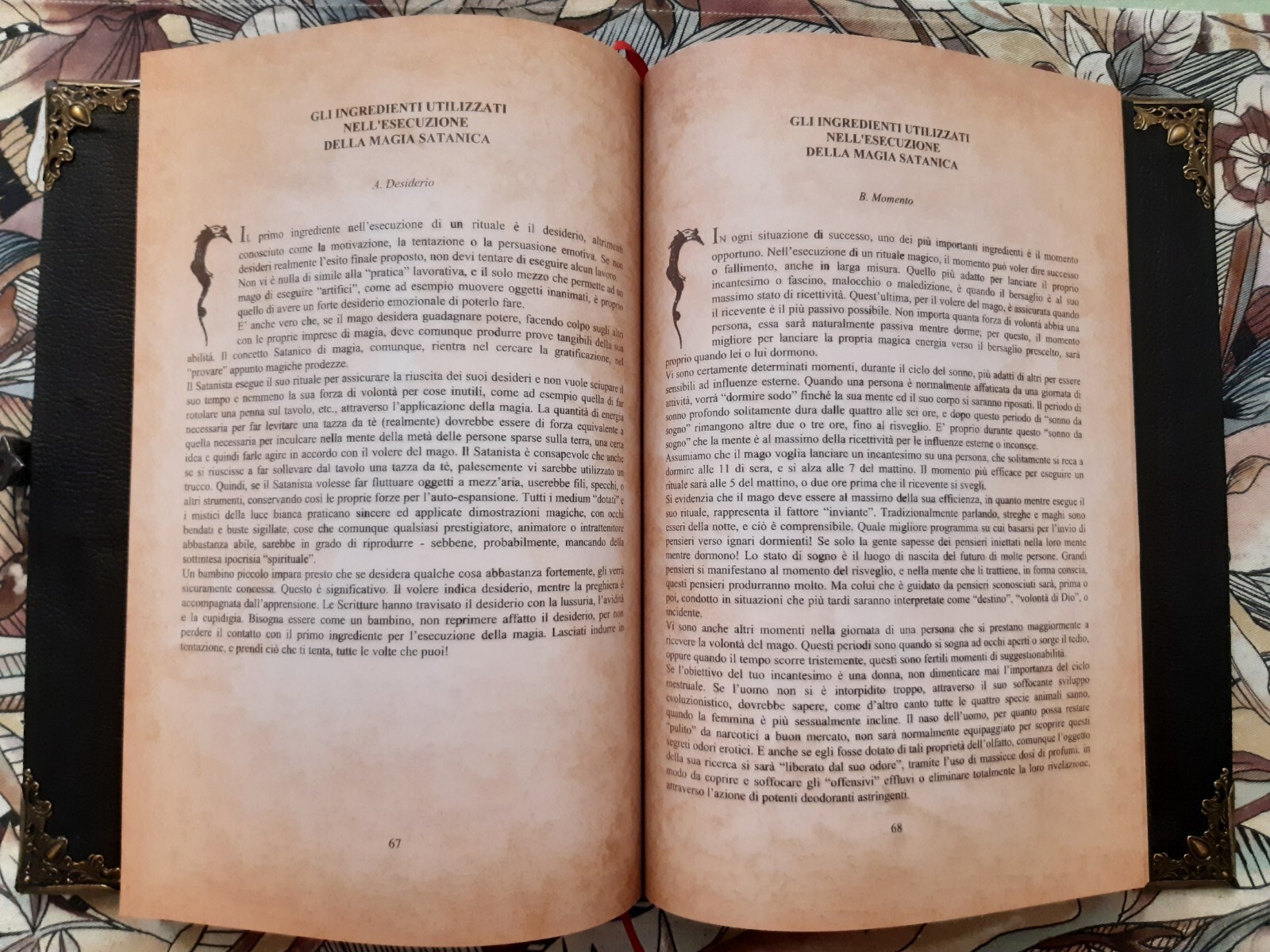 LA BIBBIA SATANICA – ECOPELLE Edizione Privata