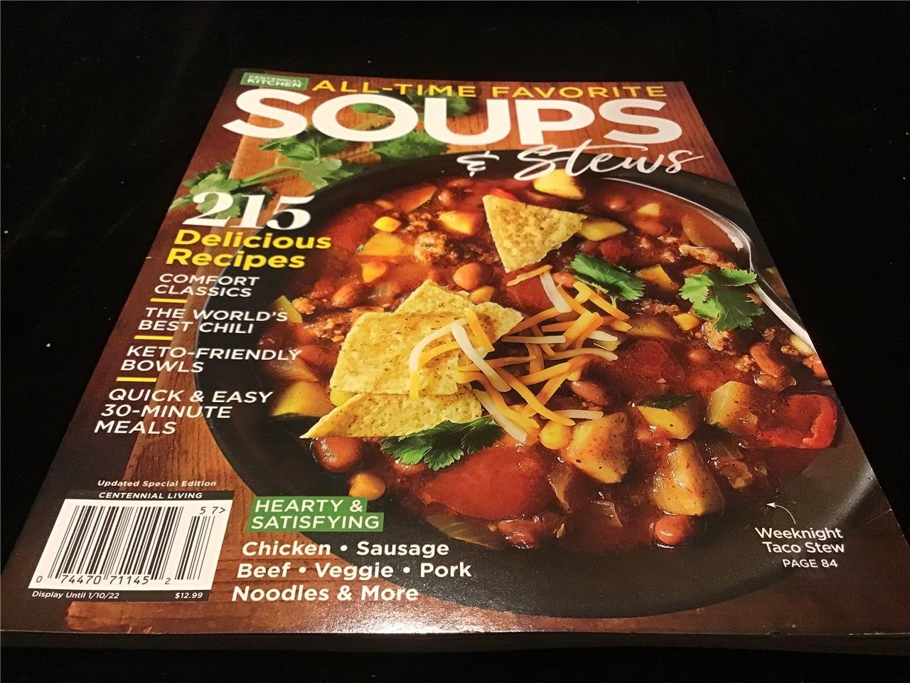 Centennial Magazine All Time Favorite Soups & Stews 215 Delicious Recipes