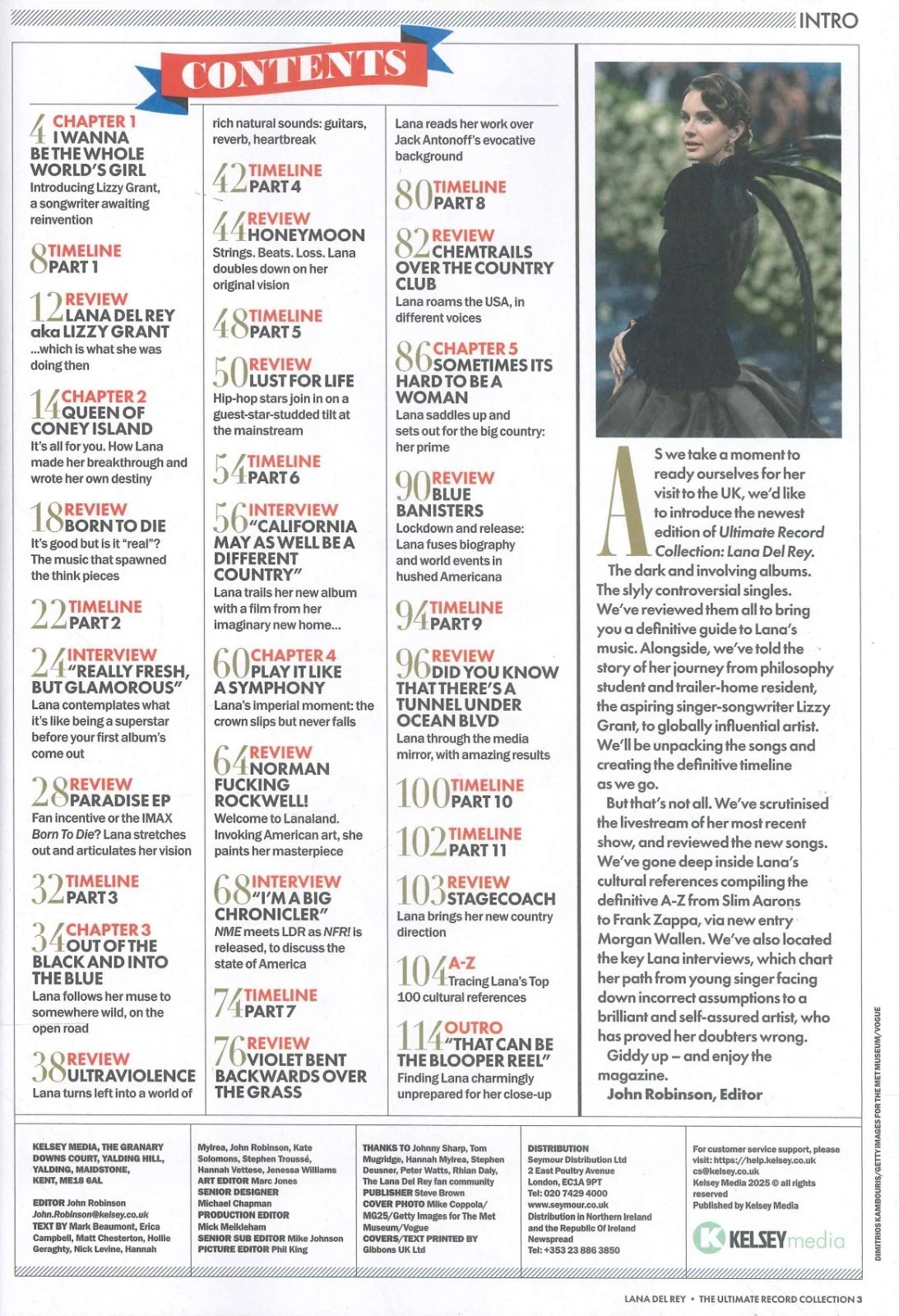 Uncut Magazine: Lana Del Rey, Albums, Singles, Music, Ultimate Record Collection