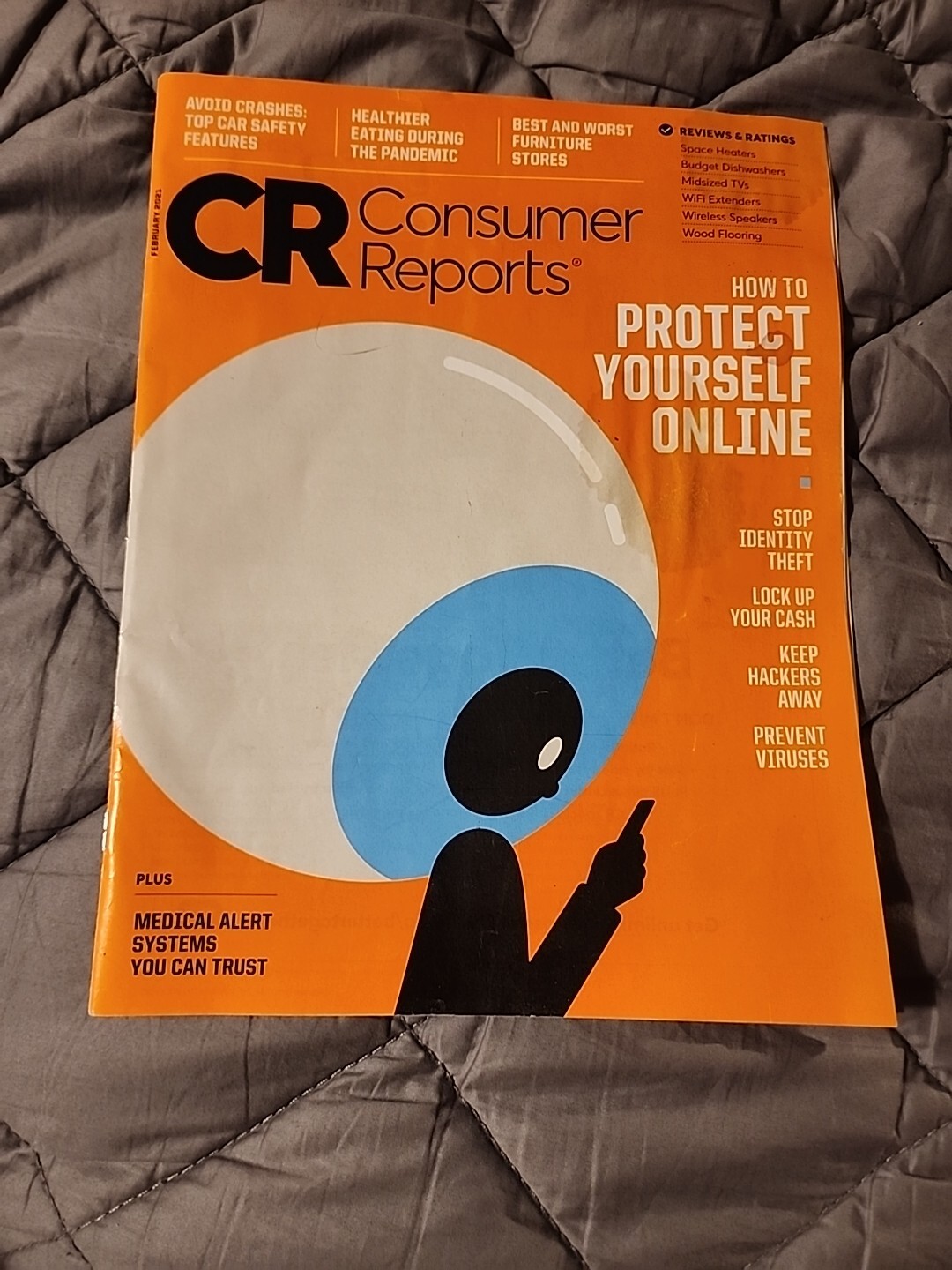 Consumer Reports Magazines- Lot Of 4 – Dec 20, May 20, Feb 21, Aug 18