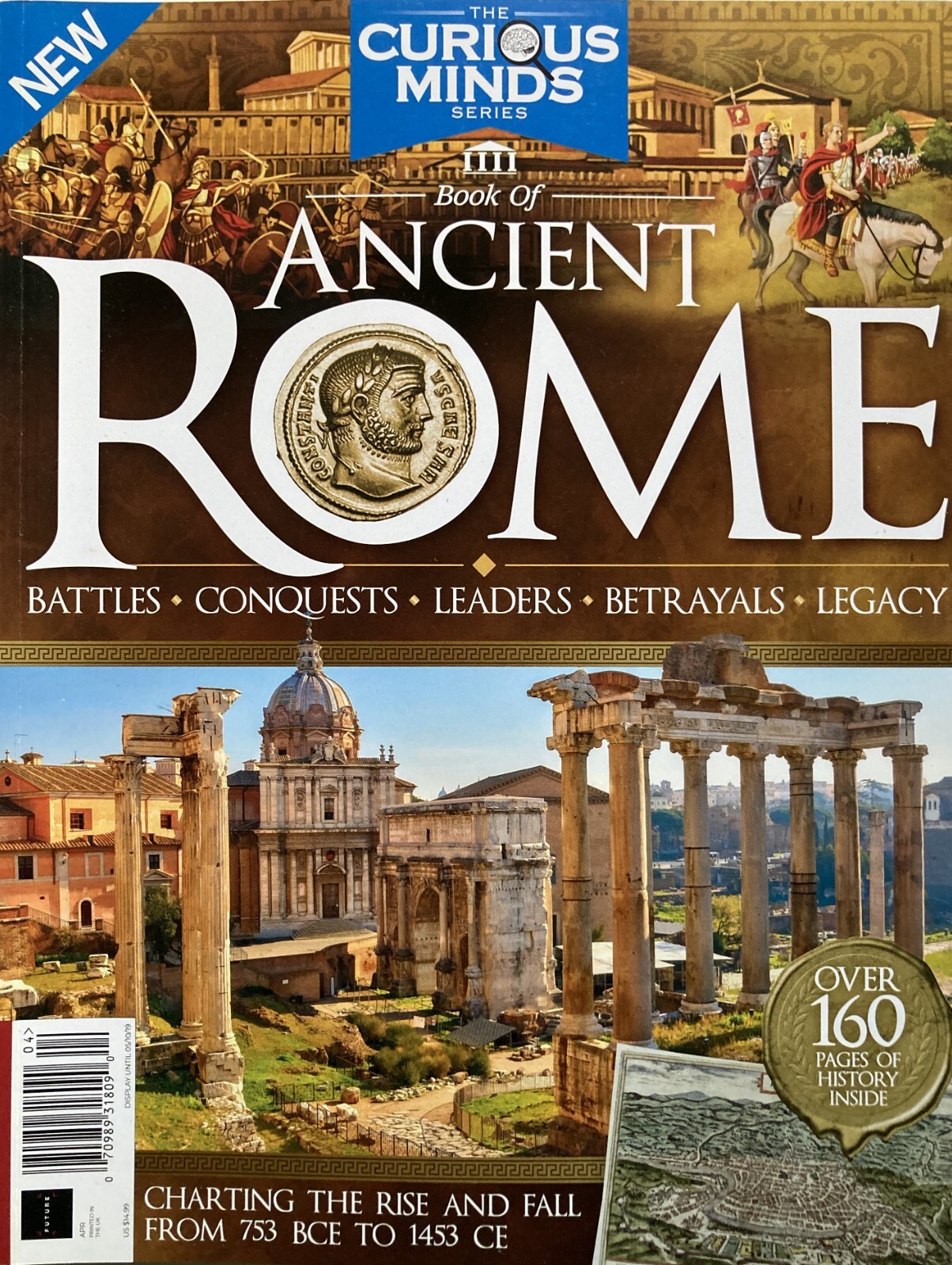THE BOOK OF ANCIENT ROME 2019 CURIOUS MINDS Magazine 160 Pages NEW