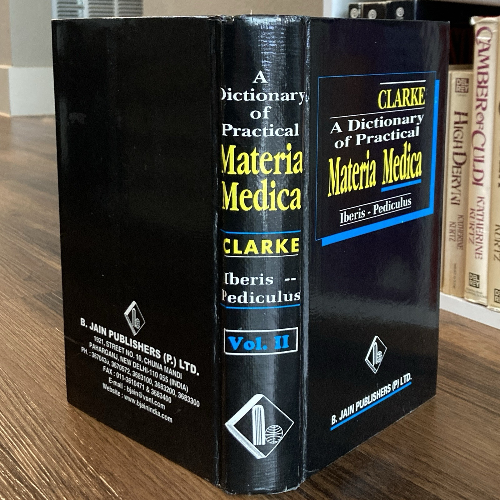 Dictionary of Practical Materia Medica (3 vol set) – John Henry Clarke (B. Jain)