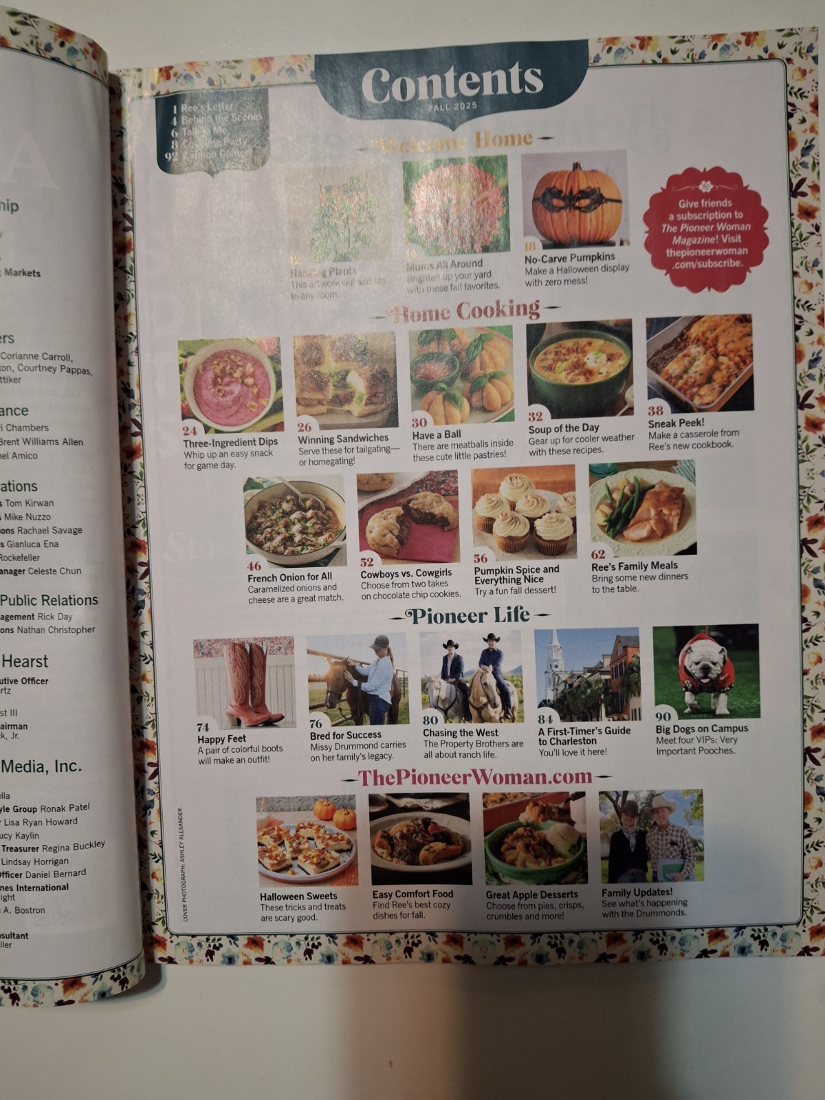 The Pioneer Woman Magazine Fall 2025, The Best of Fall