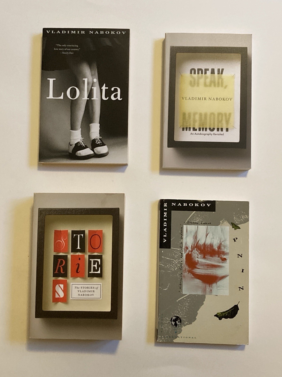 Lolita / Pnin / Speak Memory / The Stories by Vladimir Nabokov; All As New PB’s