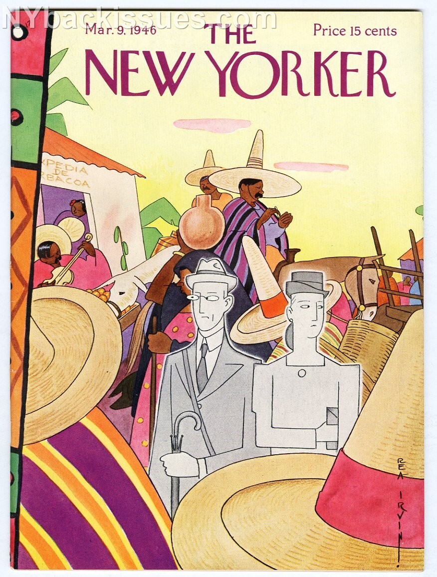 New Yorker magazine March 9 1946 Sloan Wilson James A Maxwell Berton Roueche