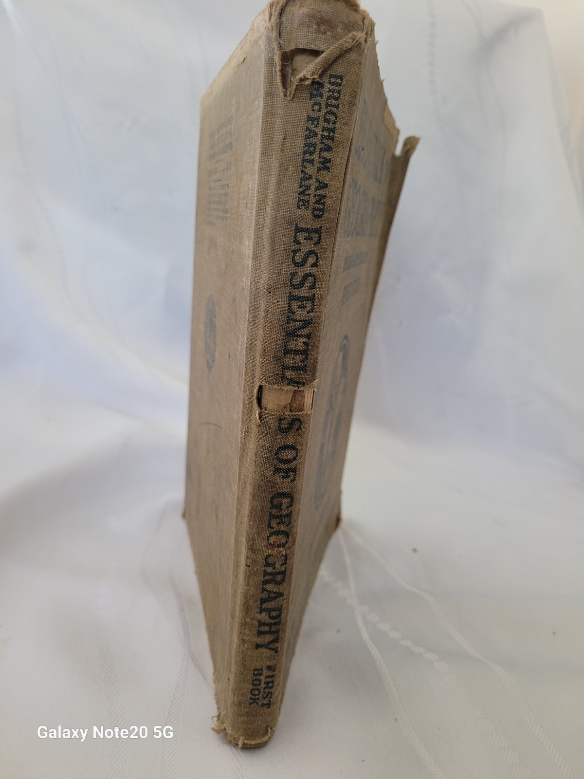 Essentials of Geography First Book Revised Edition 1934 Brigham & McFarlane