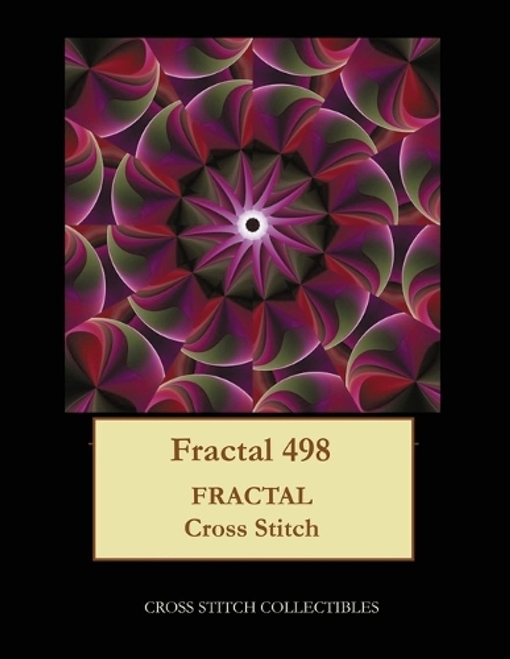 Fractal 498: Fractal cross stitch pattern by Cross Stitch Collectibles (English)