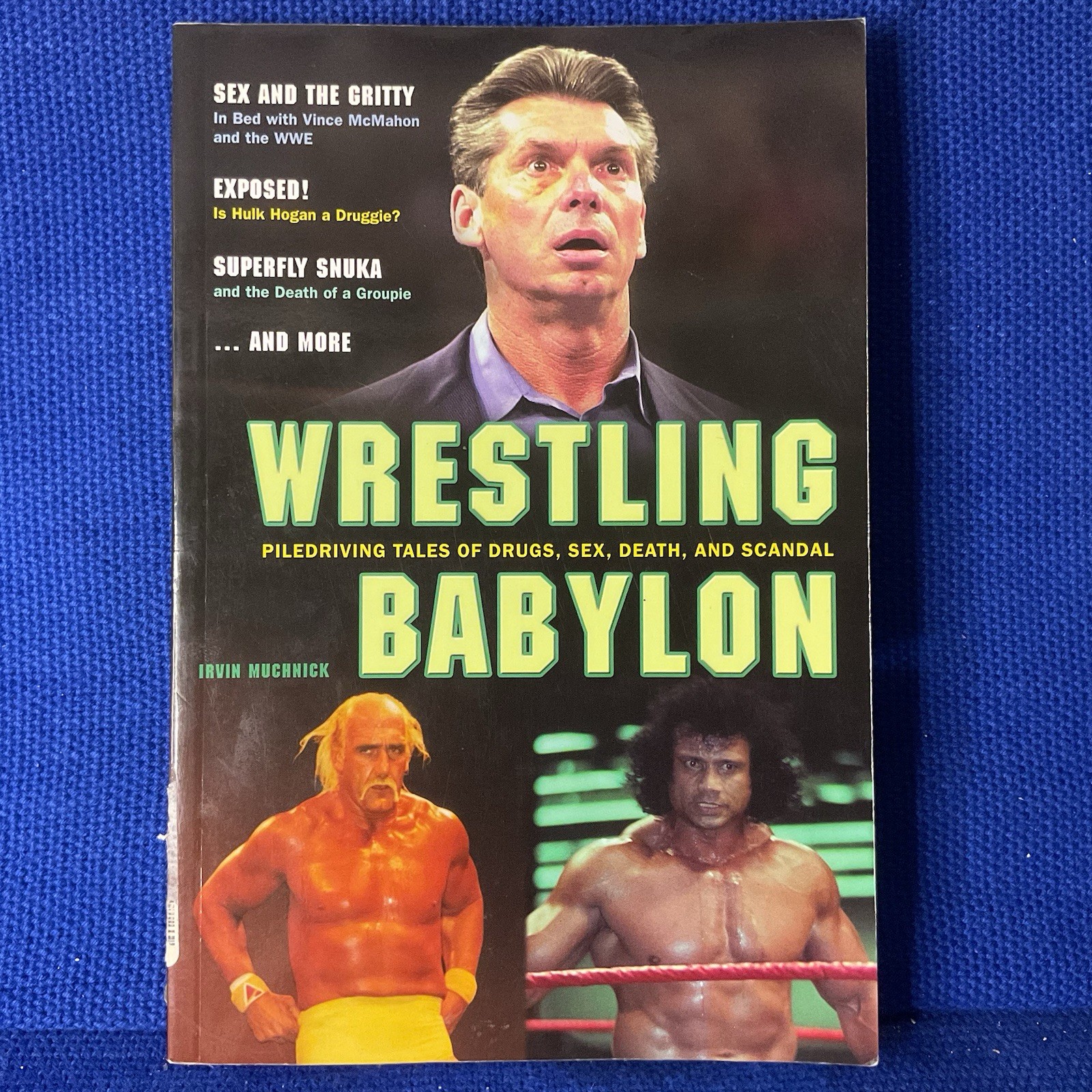 WRESTLING BABYLON + CHRIS & NANCY Wrestling 2 Book Lot by Irvin Muchnick