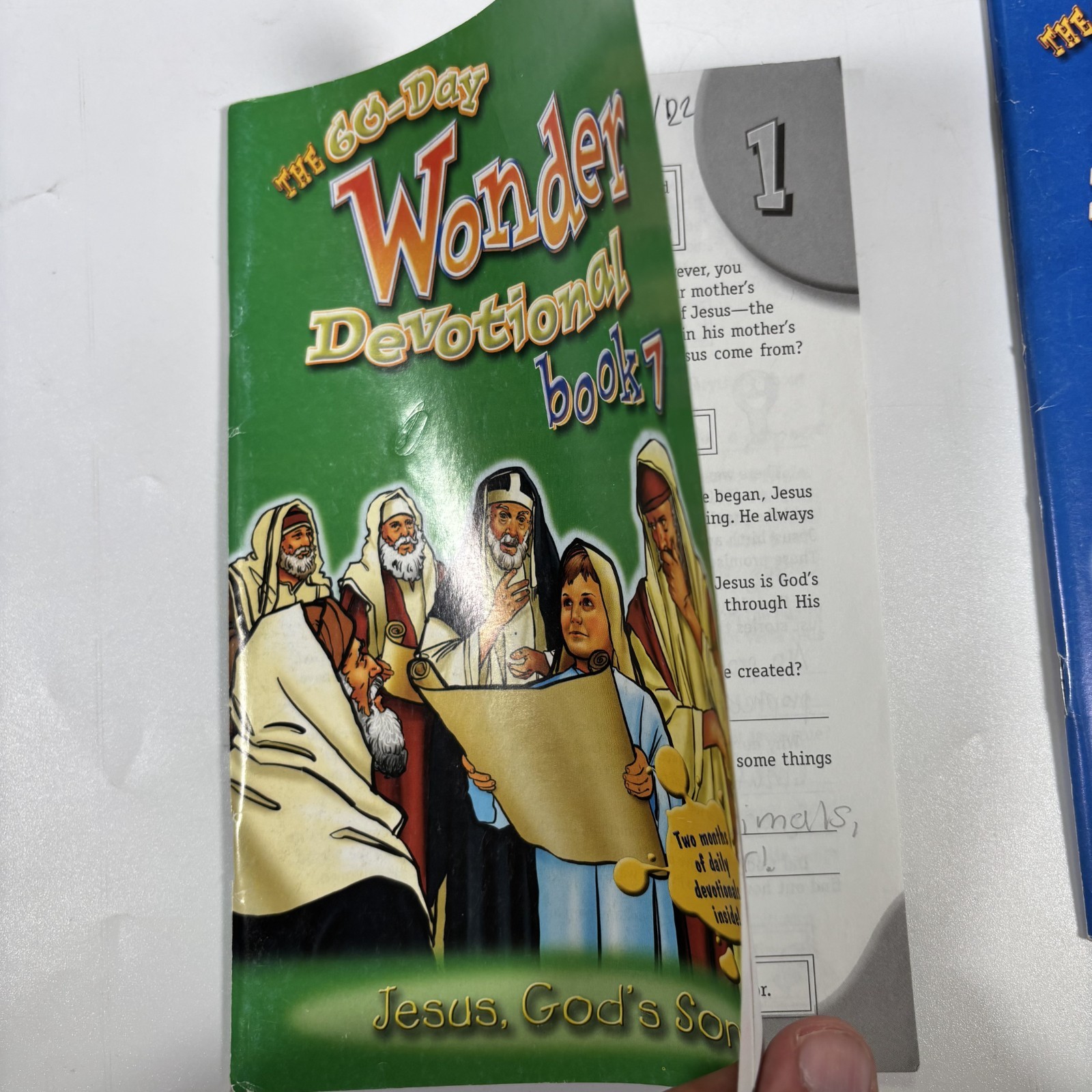Child Evangelism Fellowship book lot 60 day wonder devotional Everyday with God