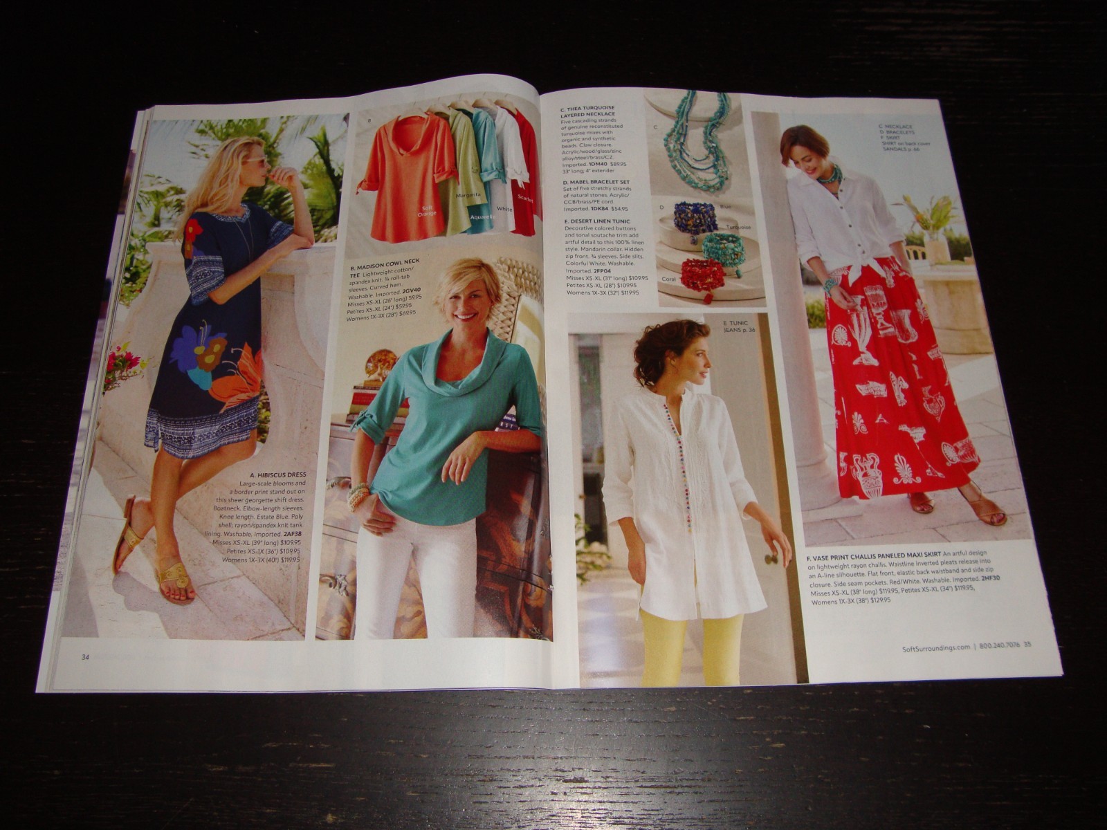 SOFT SURROUNDINGS Women’s Fashion & Accessories CATALOG Summer 2026 – 72 Pages
