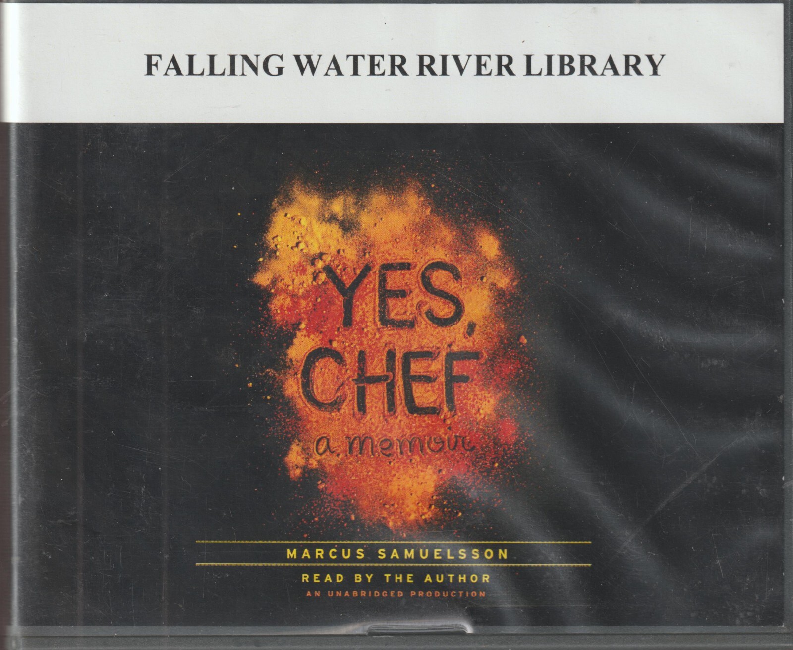 YES, CHEF by Marcus Samuelsson A Memoir AUDIO BOOK 10 CDs Library Edition.