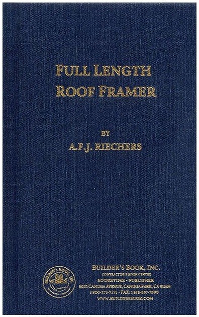 Full Length Roof Framer from Builder’s Book, Inc.