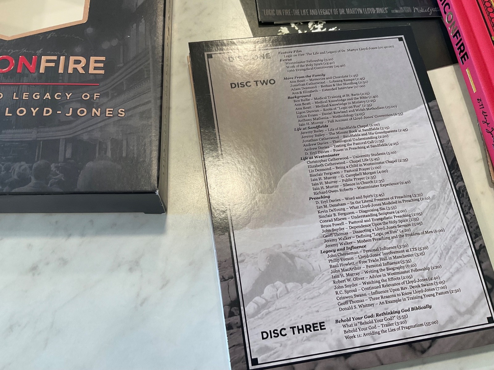 Logic on Fire DVD & Book Deluxe Set Life and Legacy of Martyn Lloyd Jones