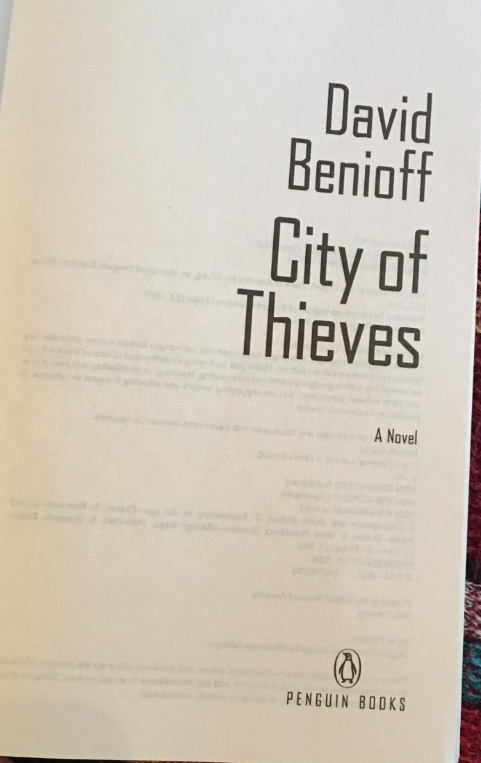 City of Thieves by David Benioff