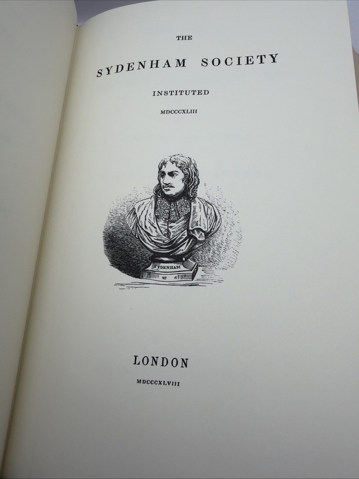 The Works of Thomas Sydenham M.D. The Classics of Medicine Library Leather Gold