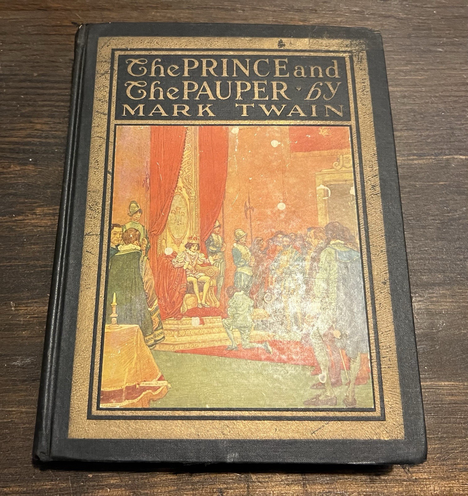 1917 “The Prince & The Pauper” Mark Twain Franklin Booth Illustrated Harpers Ed