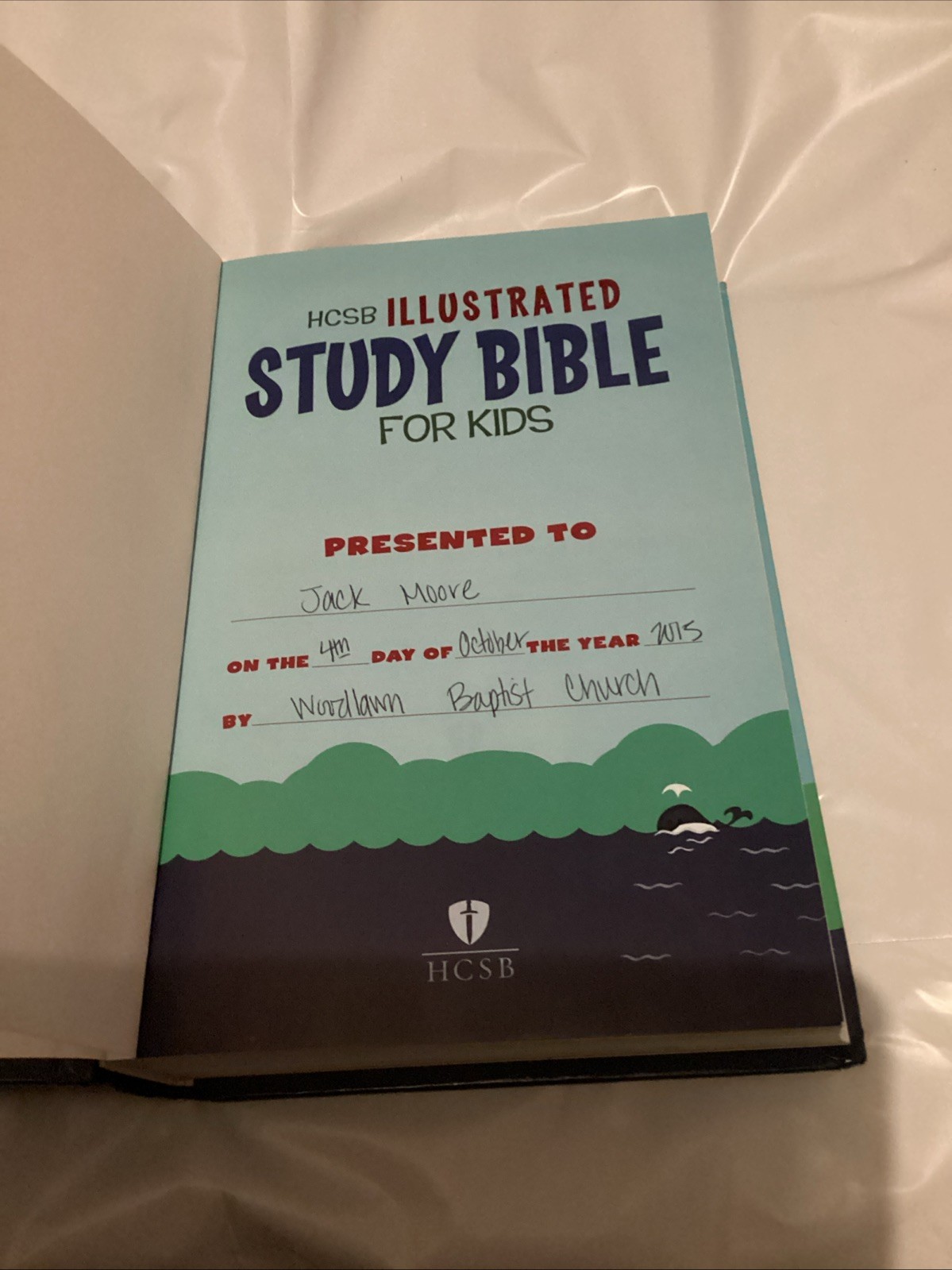 HCSB Illustrated Study Bible for Kids (Printed Hardcover)