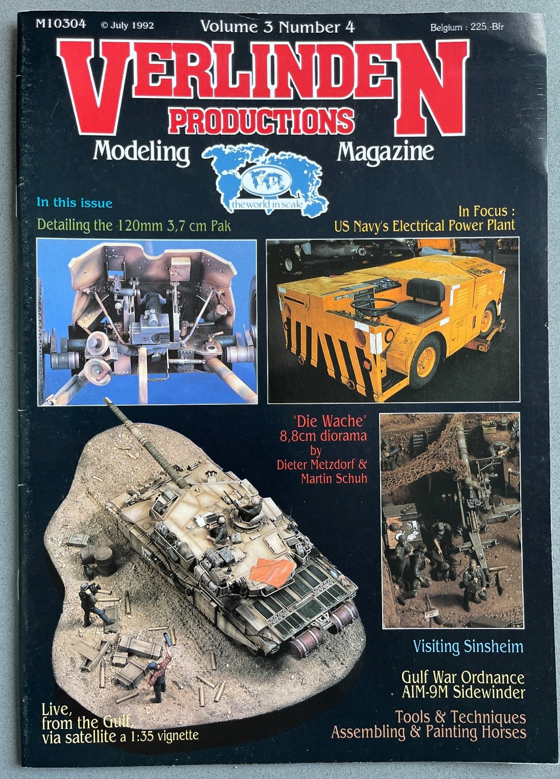 Verlinden Productions Modeling 3 4 Detailing 120mm 3.7 cm PAK Die Wache AIM-9M