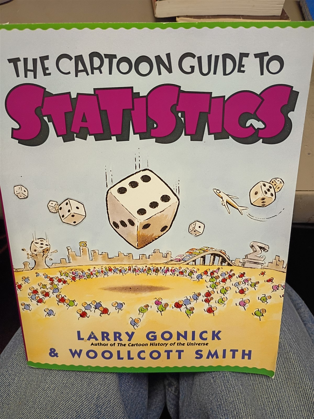 The Cartoon Guide to Statistics Paperback Larry Gonick #6