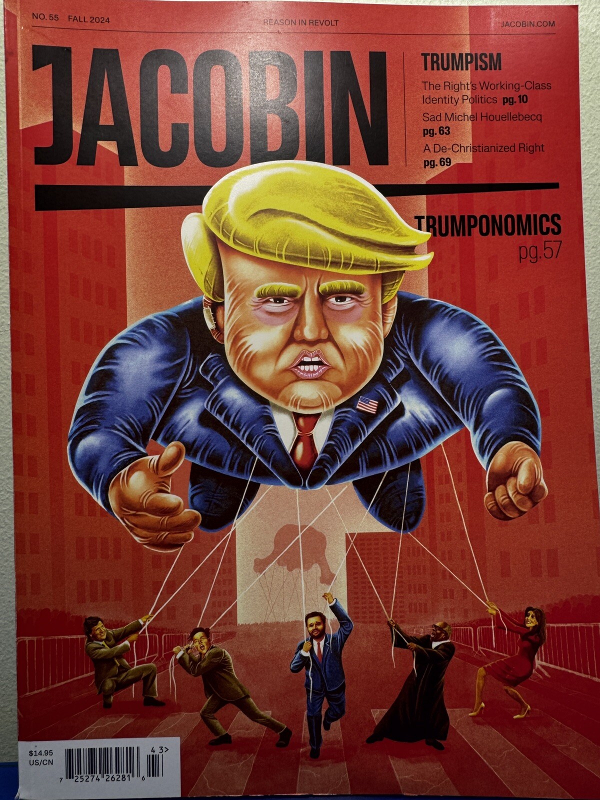Jacobin Magazine Fall 2024 Trumpism Trumponomics Donald Trump
