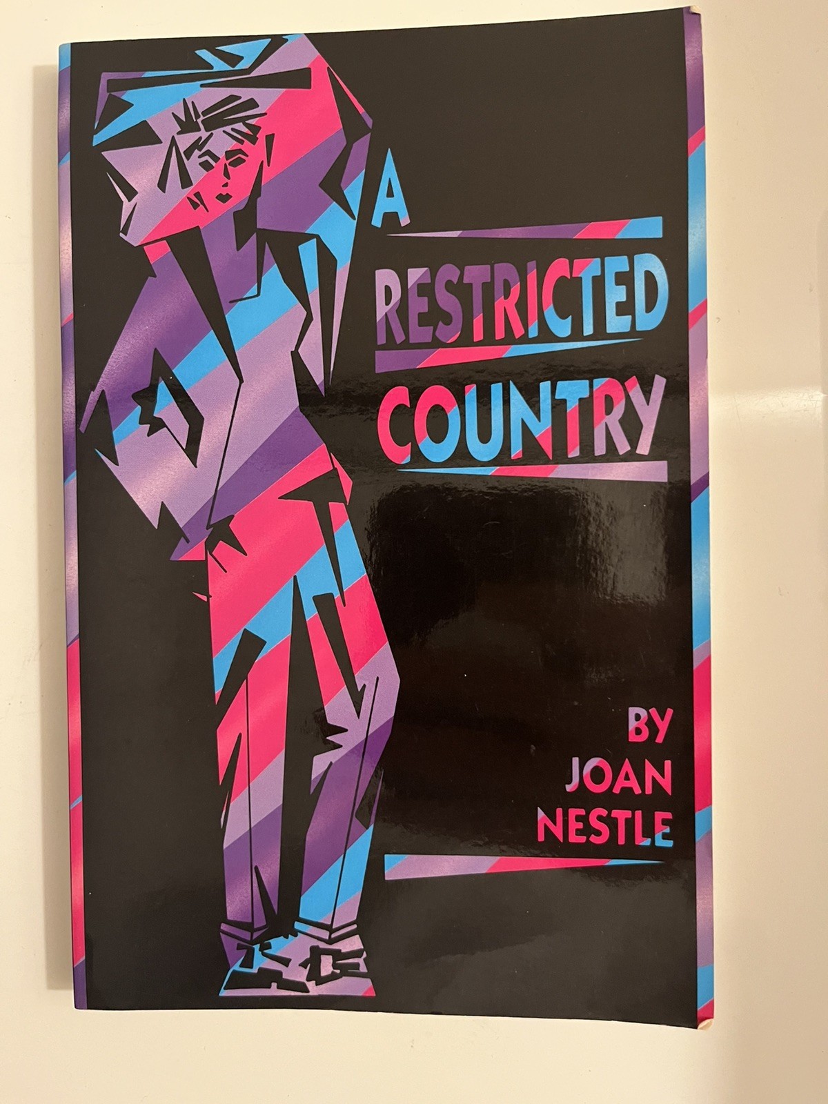 A Restricted Country by Joan Nestle – RARE 1987 paperback LGBTQ personal essays