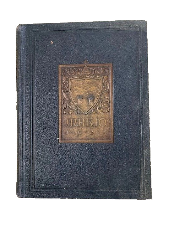 ANTIQUE Ohio State University 1924 Yearbook Makio OVER 600 PAGES PHOTO’S BOOK