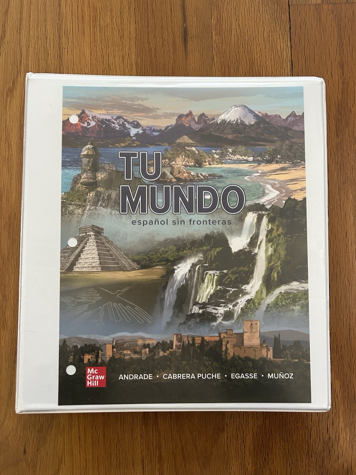 Tu Mundo Español Sin Fronteras Looseleaf Third Ed Magdalena Andrade In Binder
