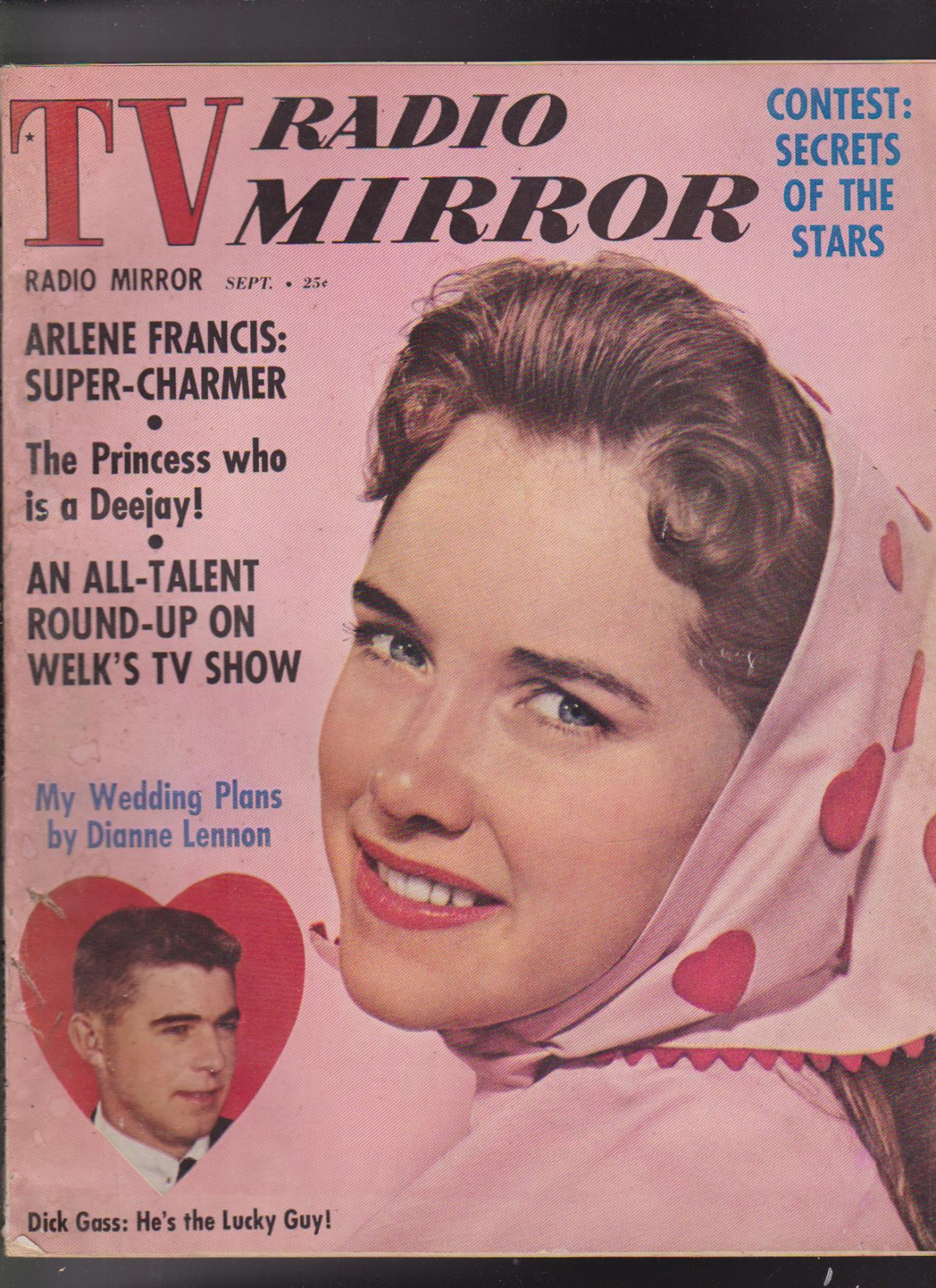 TV Radio Mirror September 1960 Arlene Francis Dianne Lennon Dick Gass