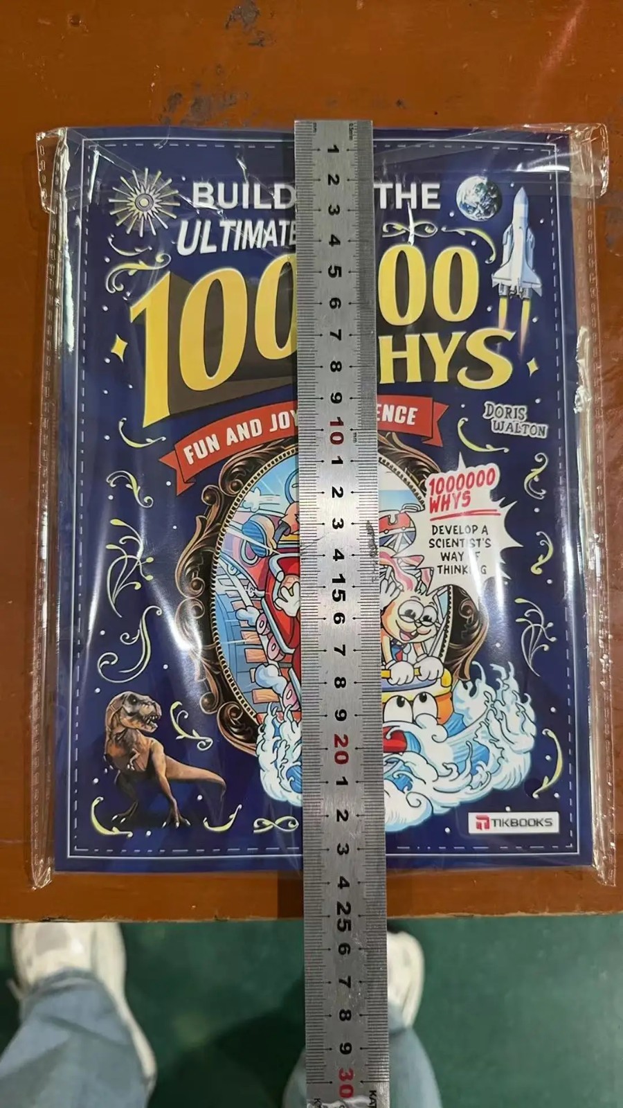 100000 Whys Kids Science Book STEM Early Education Cartoon English Children Lear