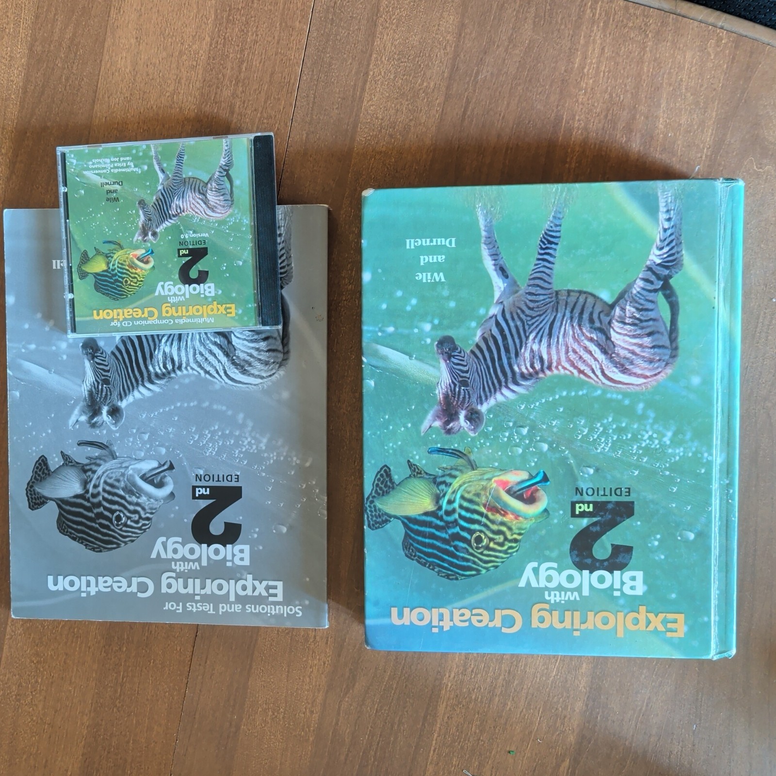 Exploring Creation with Biology : Student Text by Marilyn F. Durnell and Jay L.
