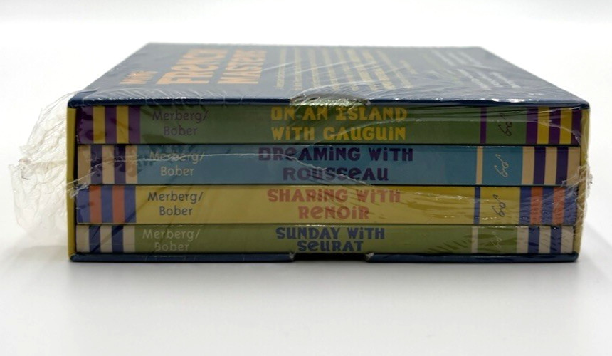 Mini French Masters 4 Board Books Art History Childrens Merberg Bober New