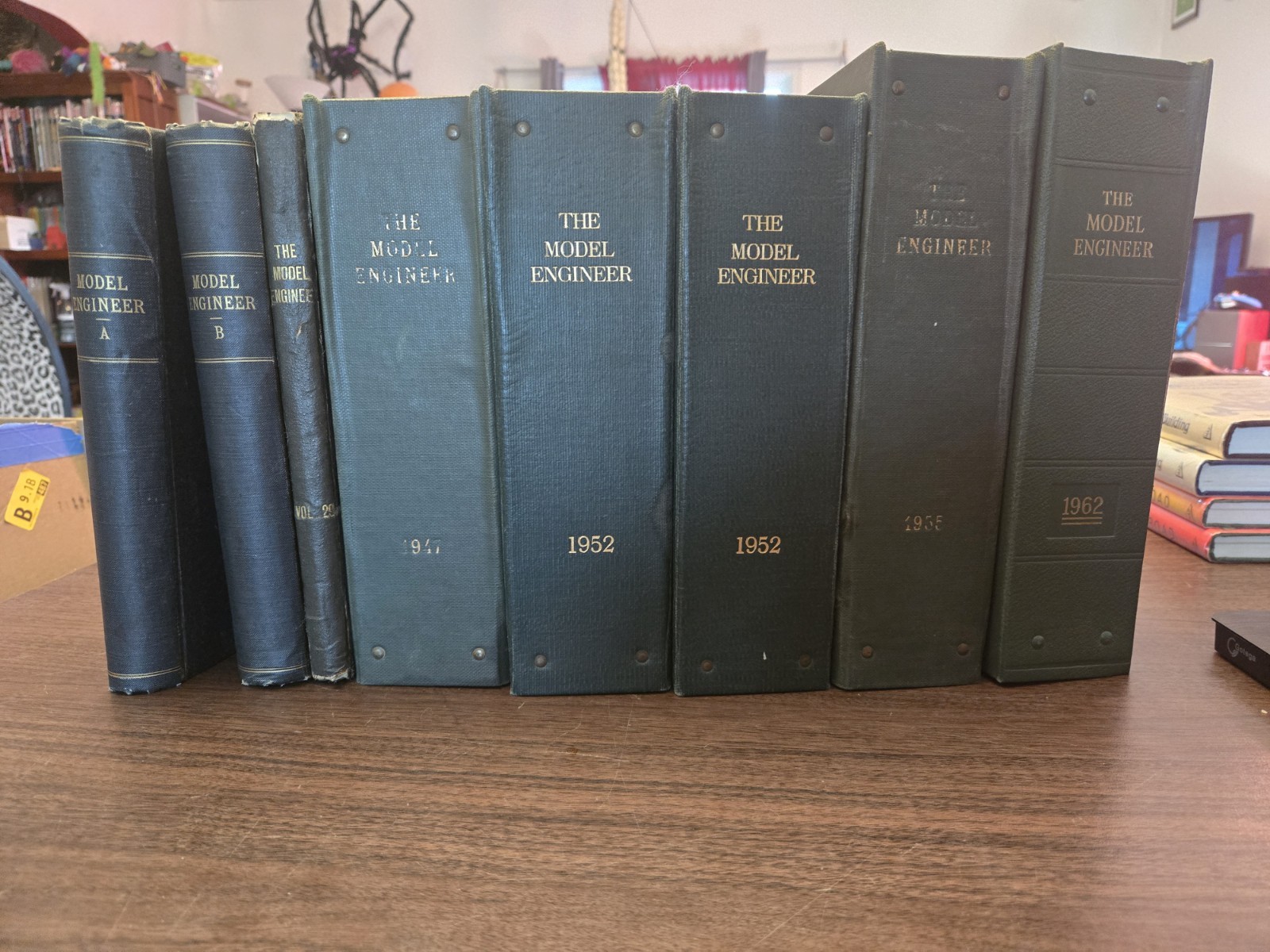 The Model Engineer HC 1947 1952 1955 1962 A B VOL 29